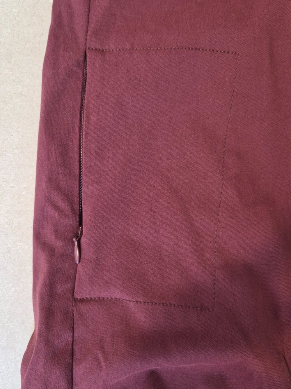 prAna Halle Pants Women’s 4 Regular Burgundy Stretch Zion Hiking Outdoor Bootcut - Picture 7 of 13
